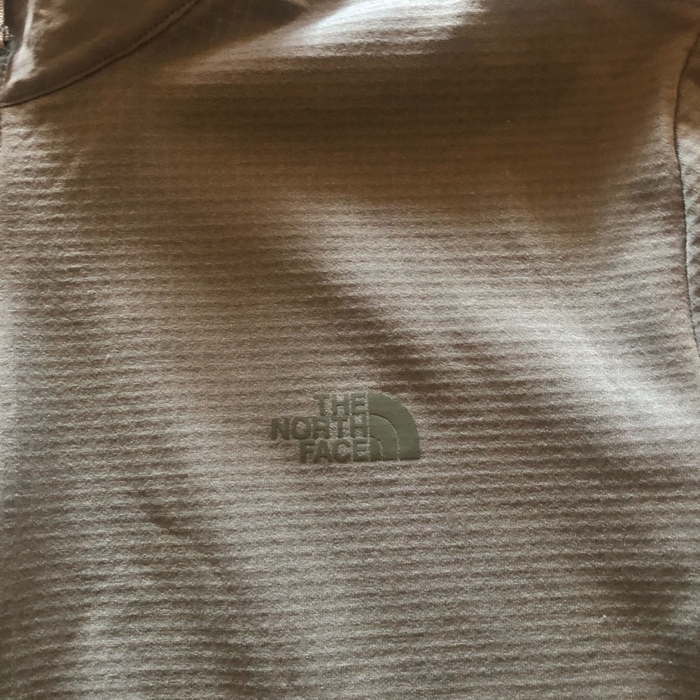 The North Face Men’s Wayroute Full Zip Fleece Jacket Sz Large Agave Green EUC - Picture 6 of 15